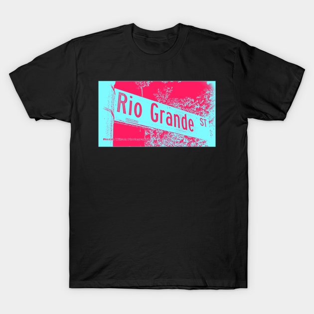 Rio Grande Street1, Pasadena, CA by MWP T-Shirt by MistahWilson